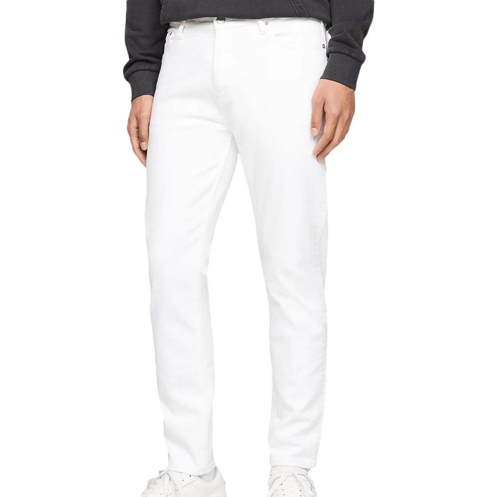 Jean blanc homme pas cher best sale