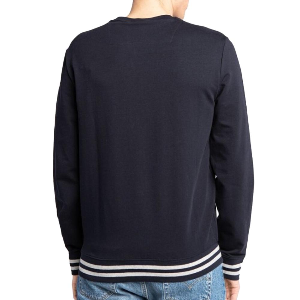 Sweat Noir Homme Guess CN Fleece vue 2