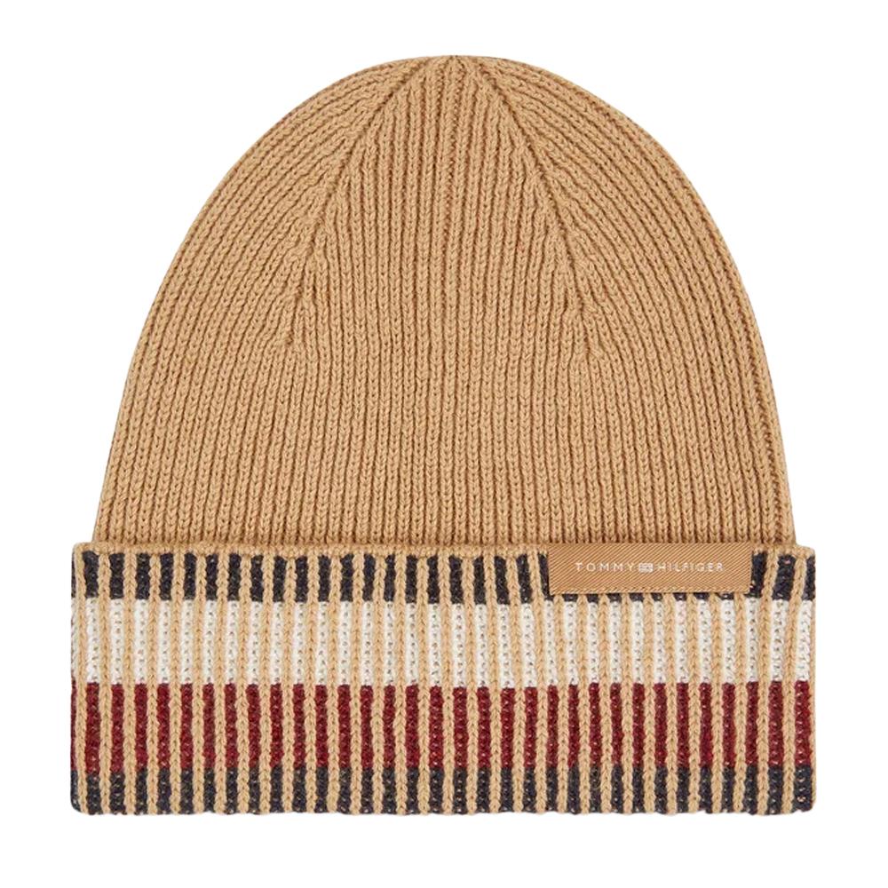 Bonnet Marron Homme Tommy Hilfiger Corp Love pas cher