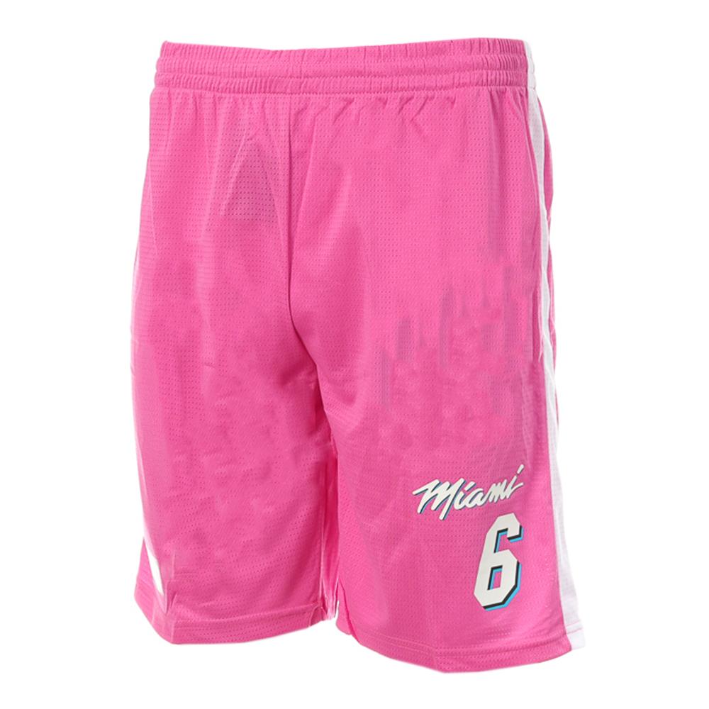 Short basketball Rose Homme Sport Zone Miami pas cher