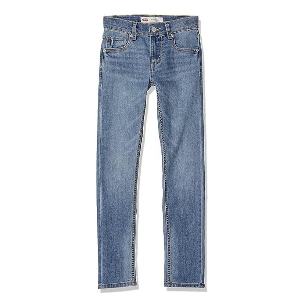 Jean Skinny Bleu Moyen Garçon Levi's Original 510 pas cher