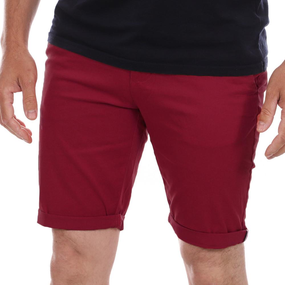 Short Chino Bordeaux Homme La Maison Blaggio Venili pas cher