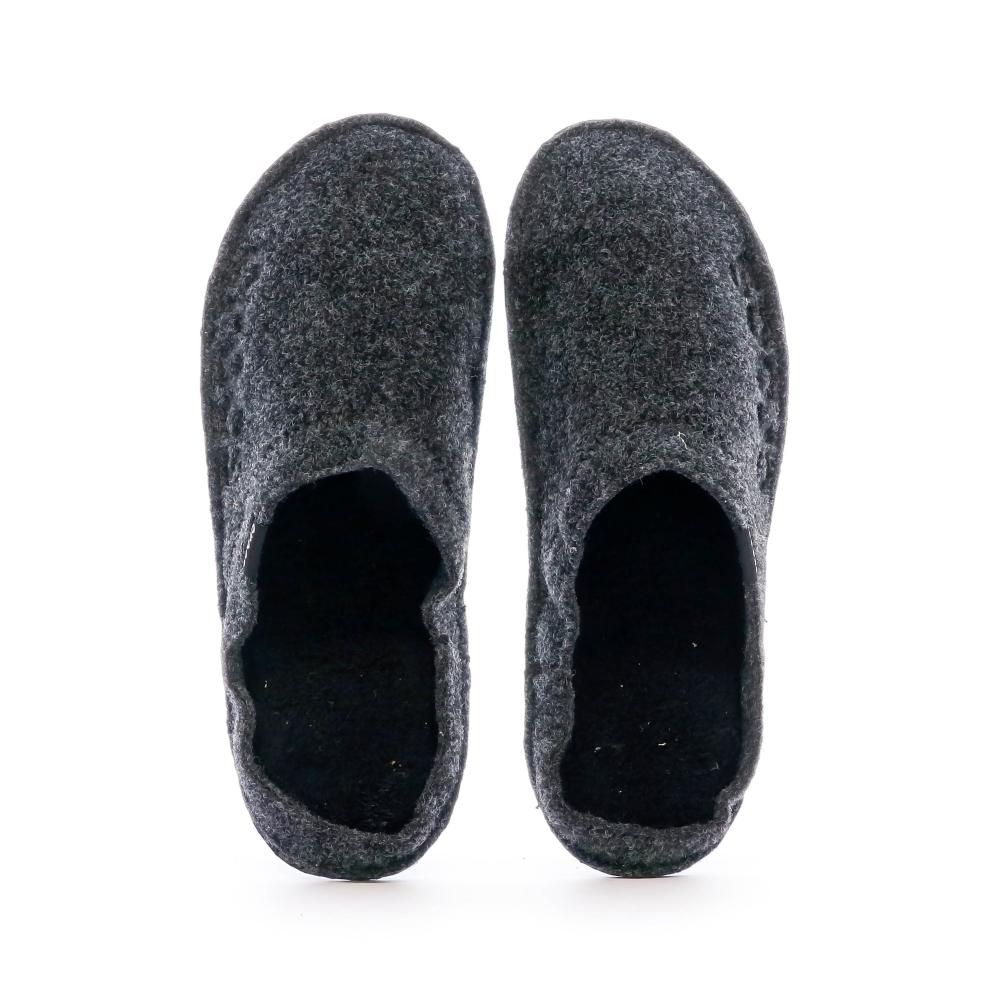 Chaussons Crocs Noir Mixte Baya Slipper vue 3