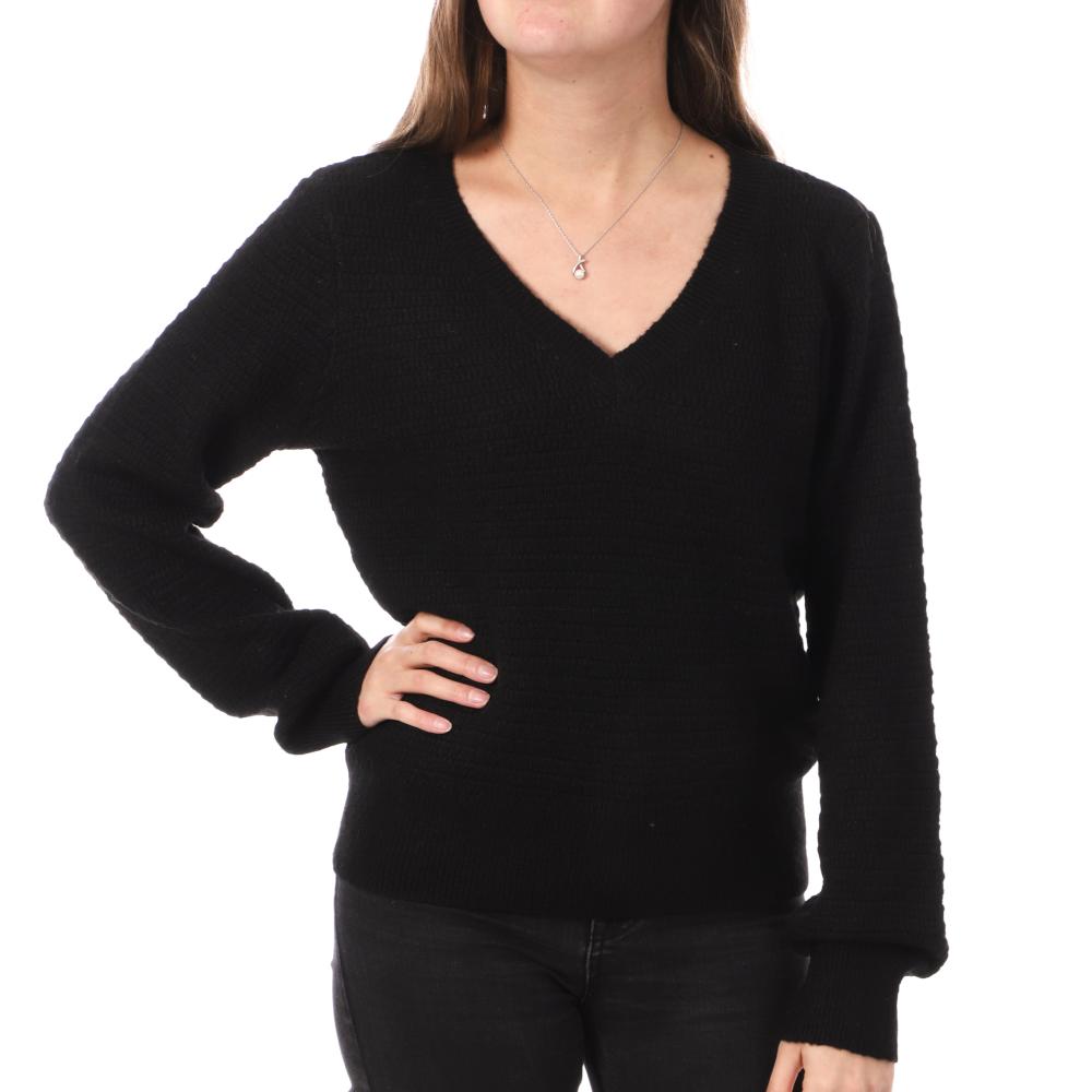 Pull Noir Femme Vero Moda Parker pas cher