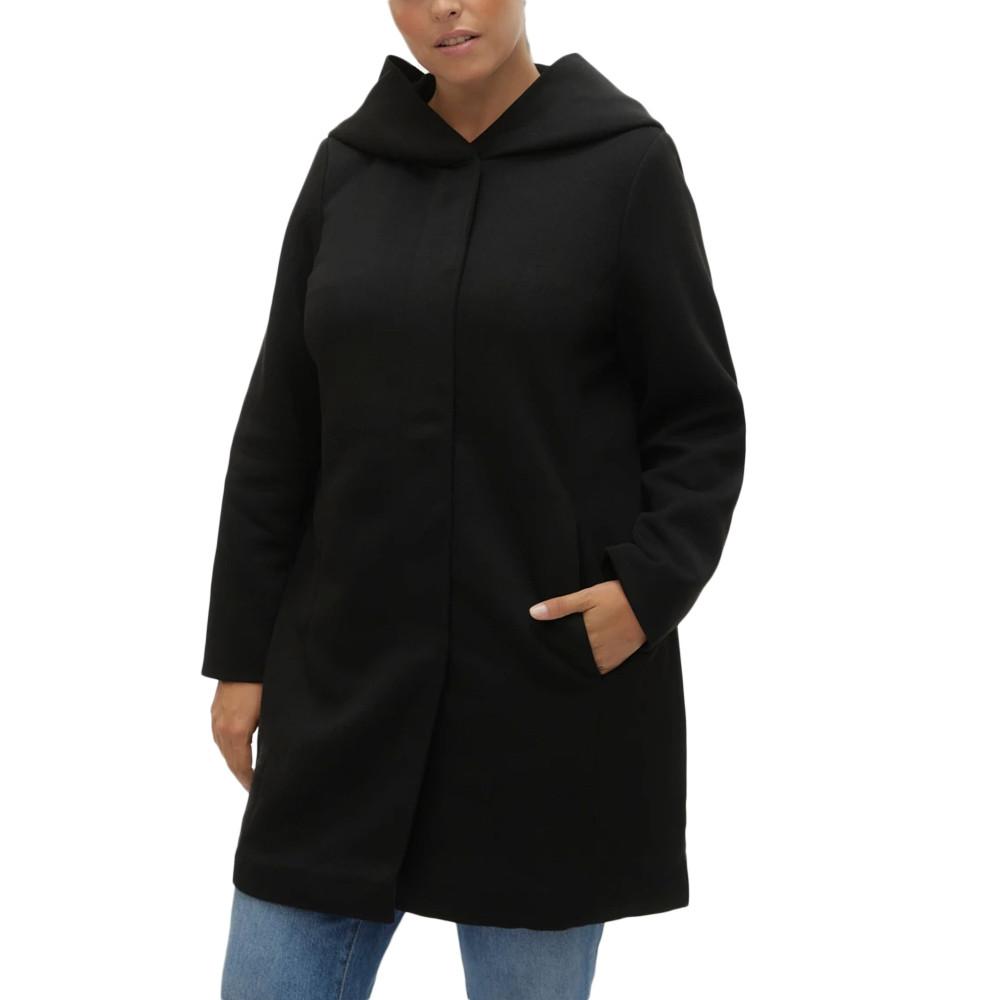 Manteau noir femme pas cher hotsell