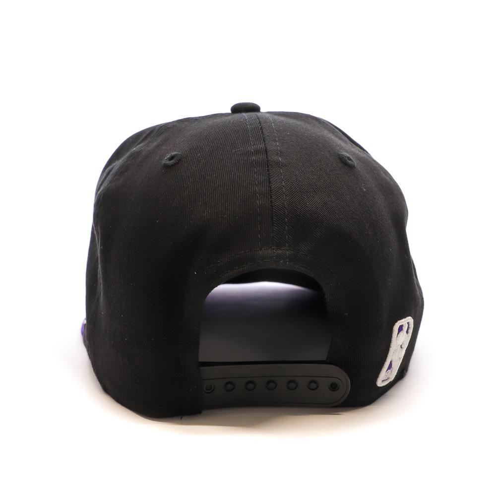 Casquette Noire/Violette Homme New Era Loslak vue 3