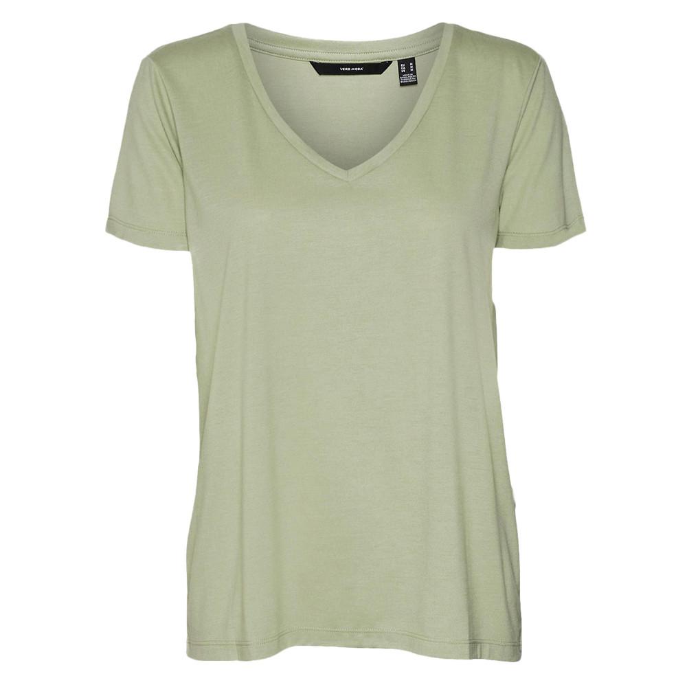 T-shirt Vert Femme Vero Moda Spicy pas cher