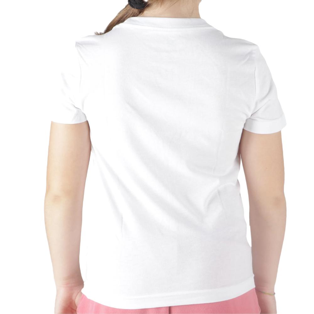 T-shirt Blanc Fille Nike Futura vue 2