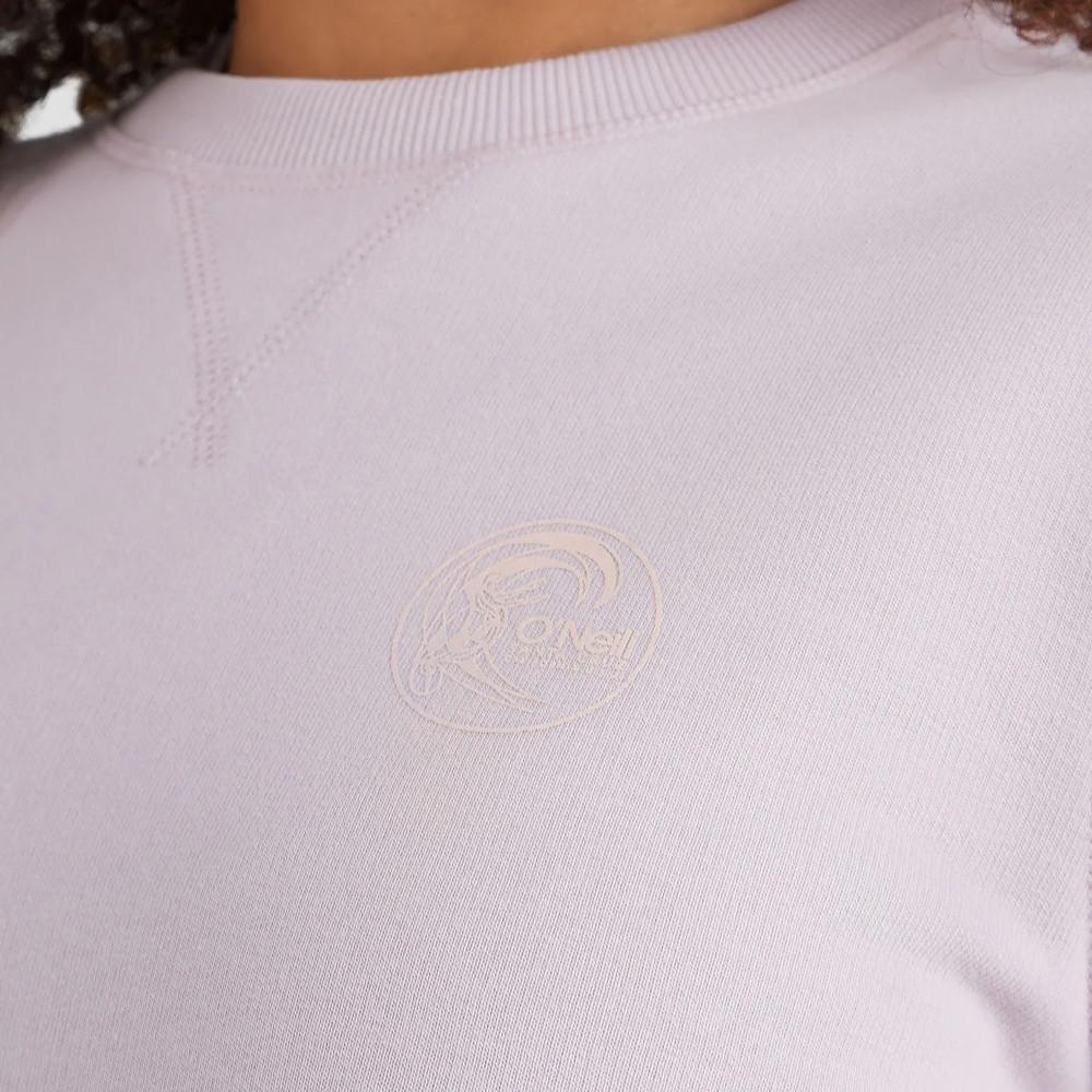 Sweat Mauve Femme O'Neill Circle Surfer Crew vue 3