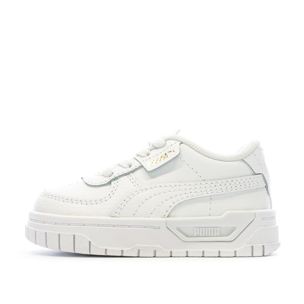 Baskets Blanches Garçon PUMA Cali Dream Snake pas cher