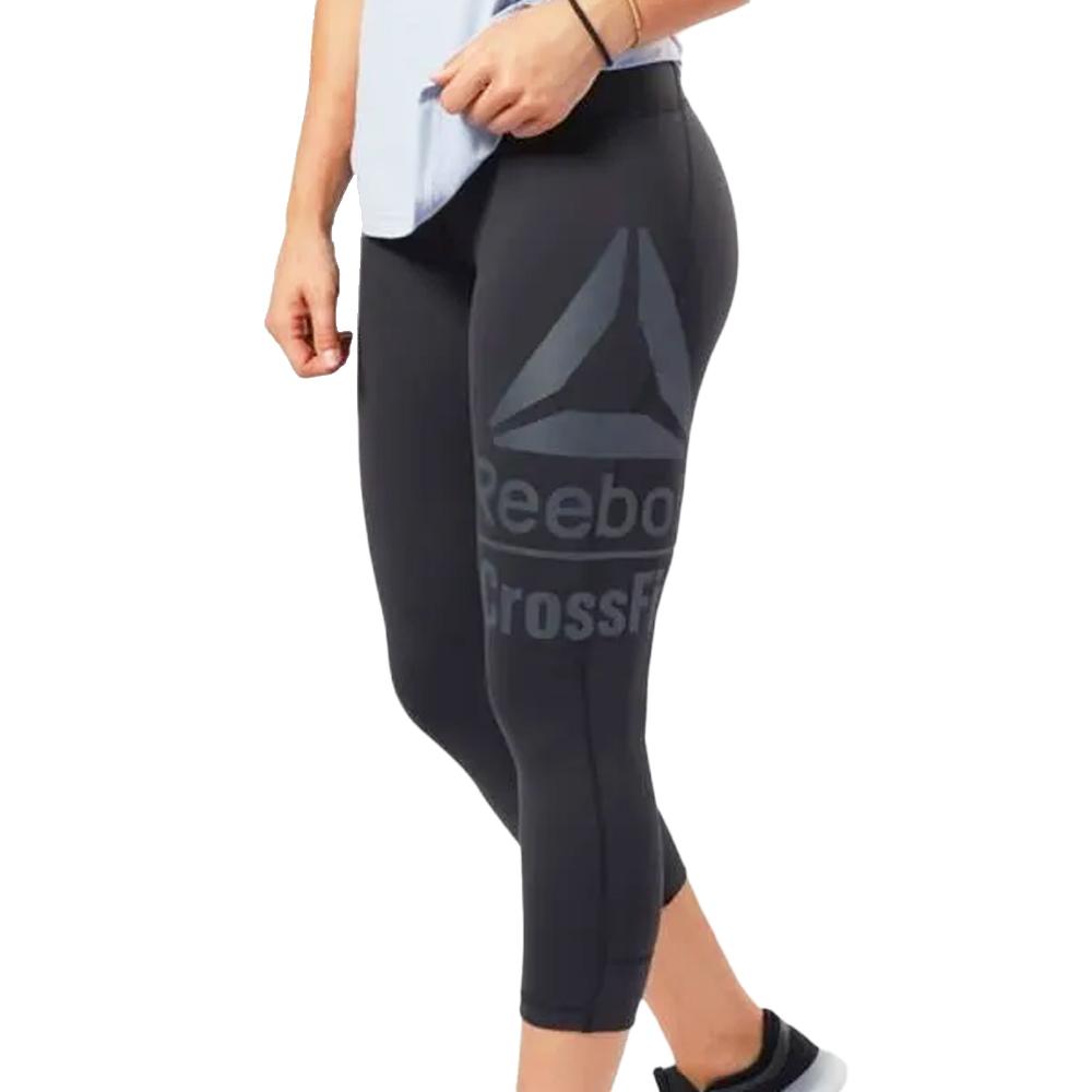 Legging Noir Femme Reebok Lux