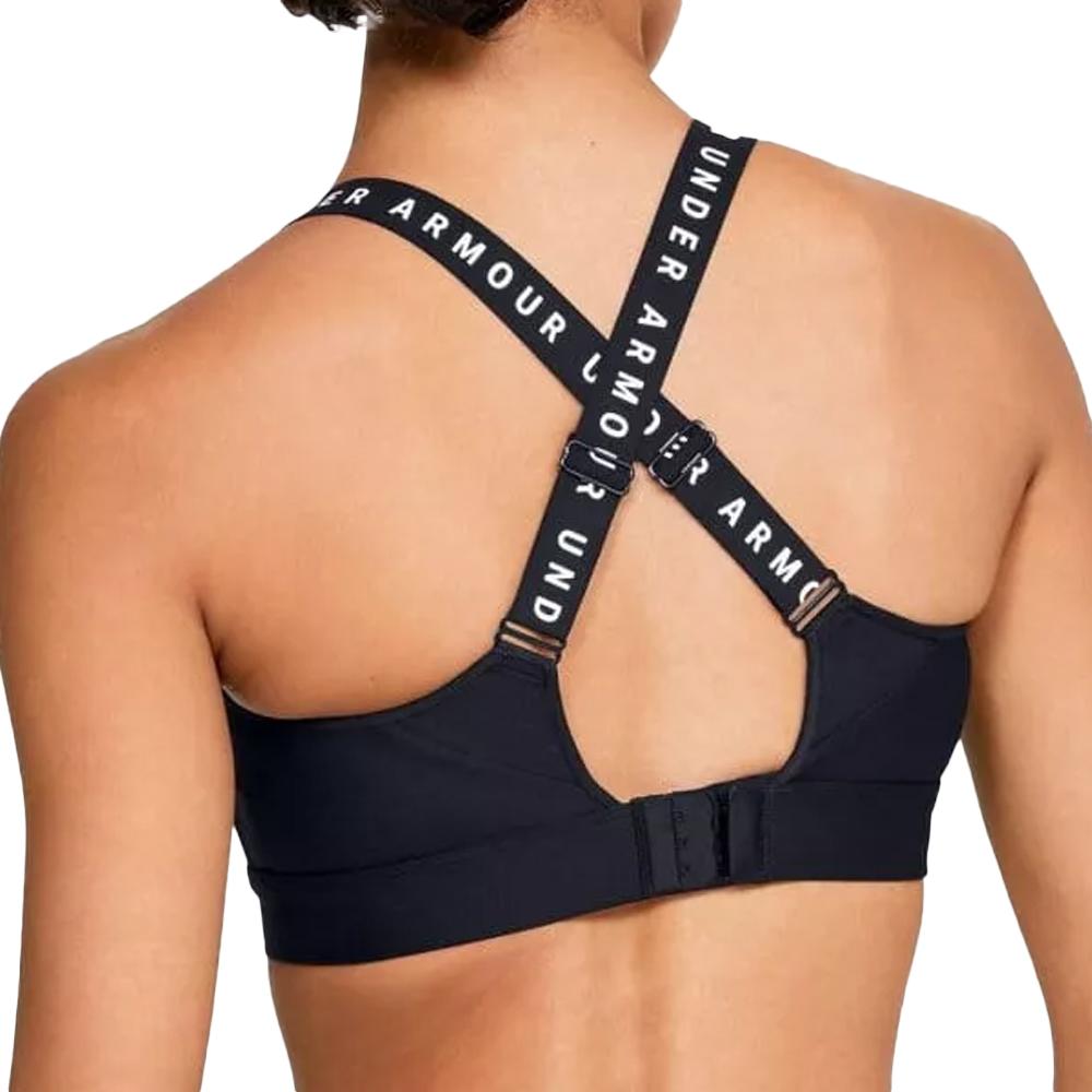 Brassière Noire Femme Under Armour Infinity vue 2