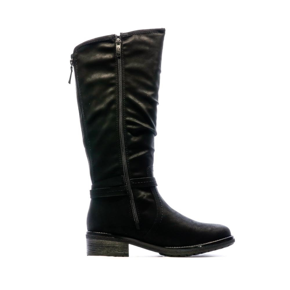 Bottes Noir Femme Relife Jarkot vue 2