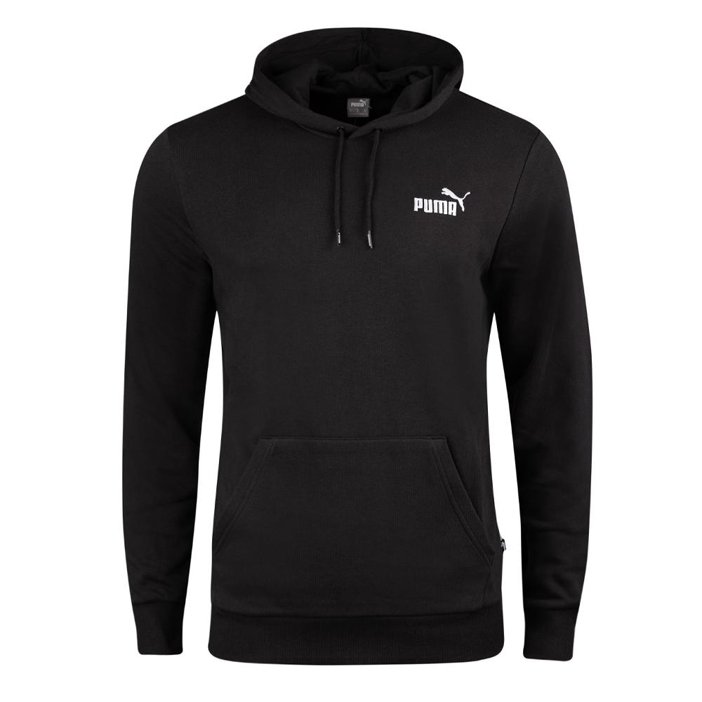 Sweat Noir Homme Puma Small Embroidery pas cher