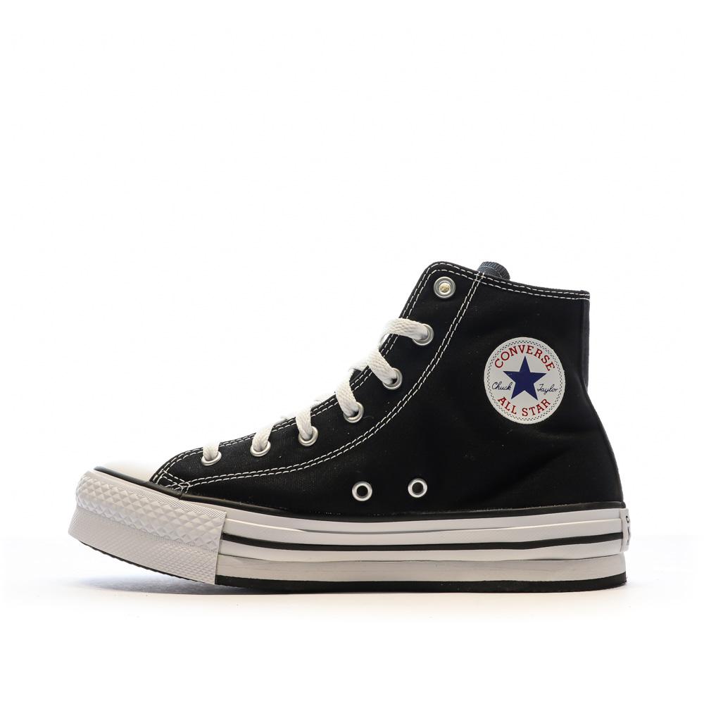 All Star Baskets Montantes Noires Femme Converse pas cher