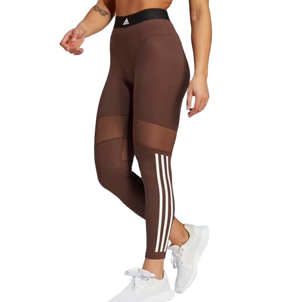 Legging Marron Femme Adidas Hyglm pas cher