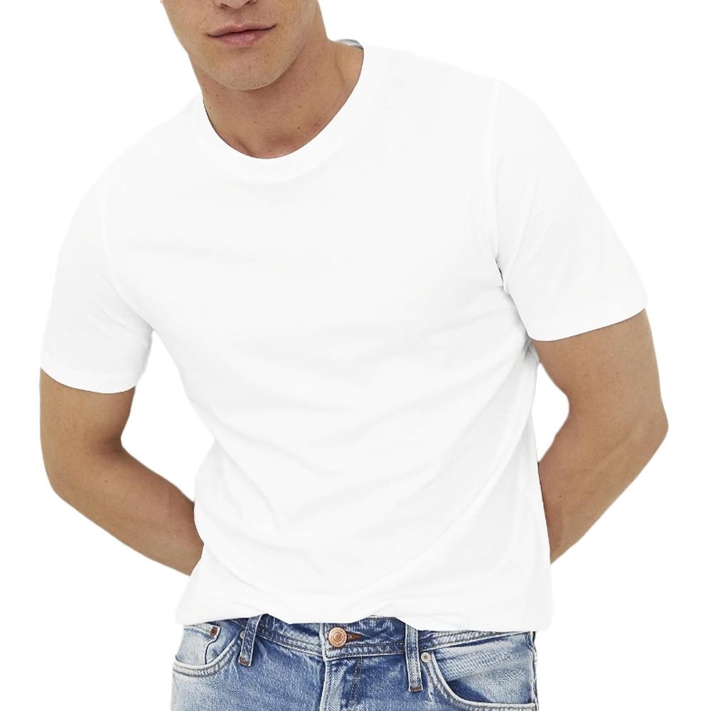 T-shirt Blanc Homme Jack & Jones Basic pas cher