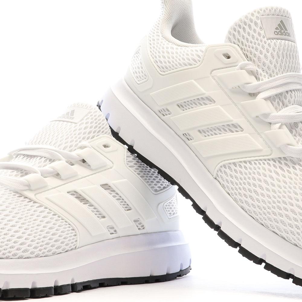 Baskets Blanches Homme Adidas Ultimashow vue 7