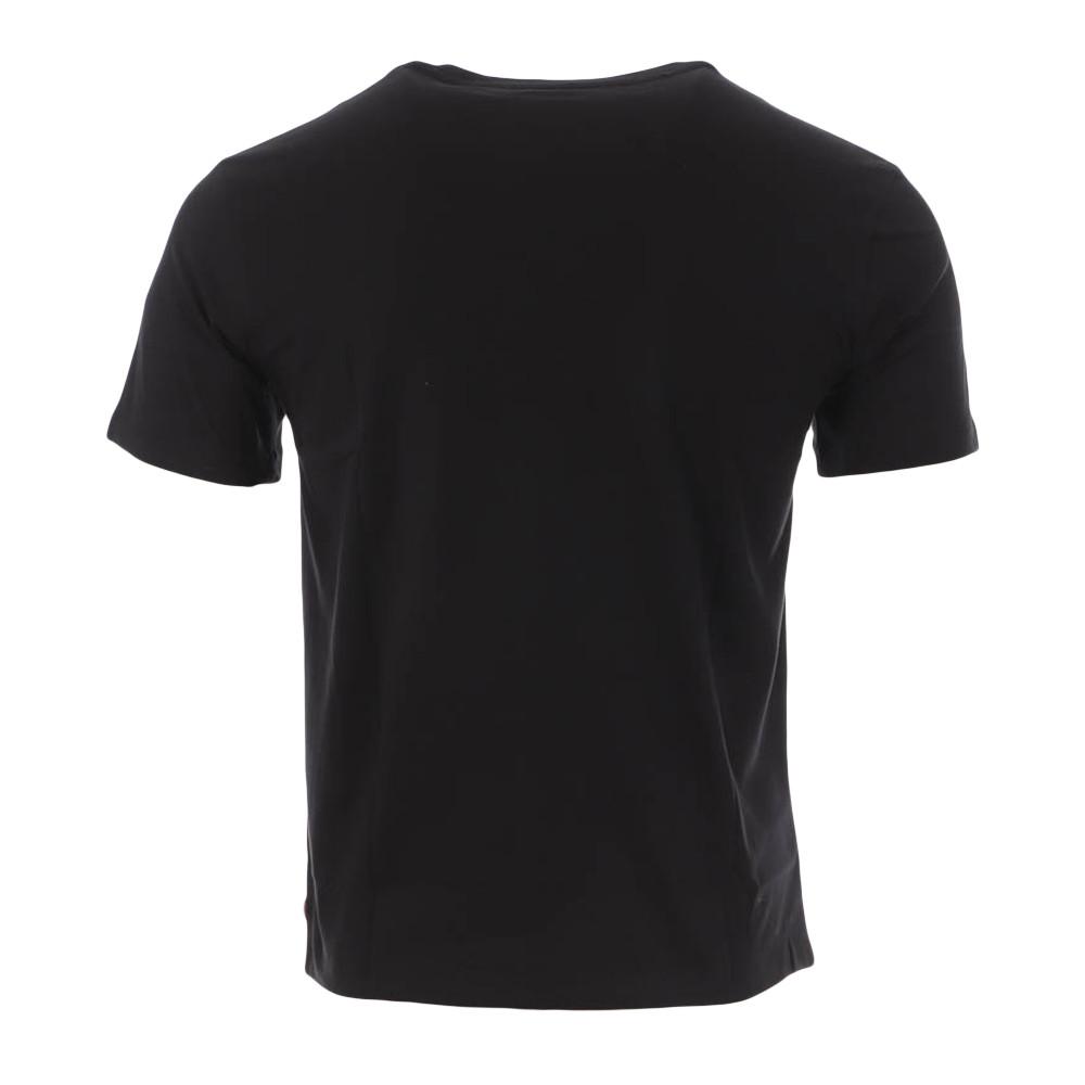 T-shirt Noir Homme Levi's Crew vue 2