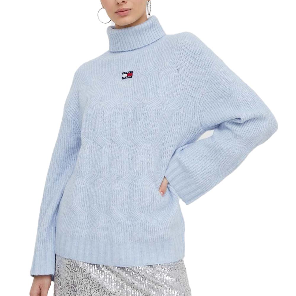 Pull Bleu Femme Tommy Hilfiger DW0DW17494 pas cher