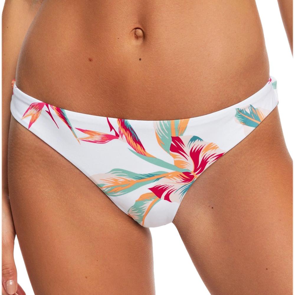 Bas de Bikini Blanc Femme Roxy Lahaina Bay pas cher