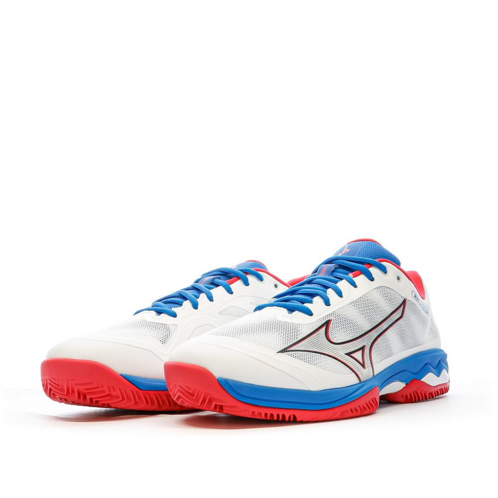 Chaussures de Padel Blanc/Rouge Homme Mizuno Wave Exceed Light vue 6