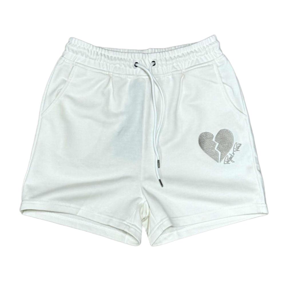 Short Blanc Femme Project X Paris Cœur Brisé pas cher