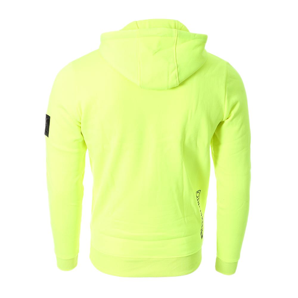 Sweat à Capuche Jaune Homme Just Emporio ABRAR vue 2