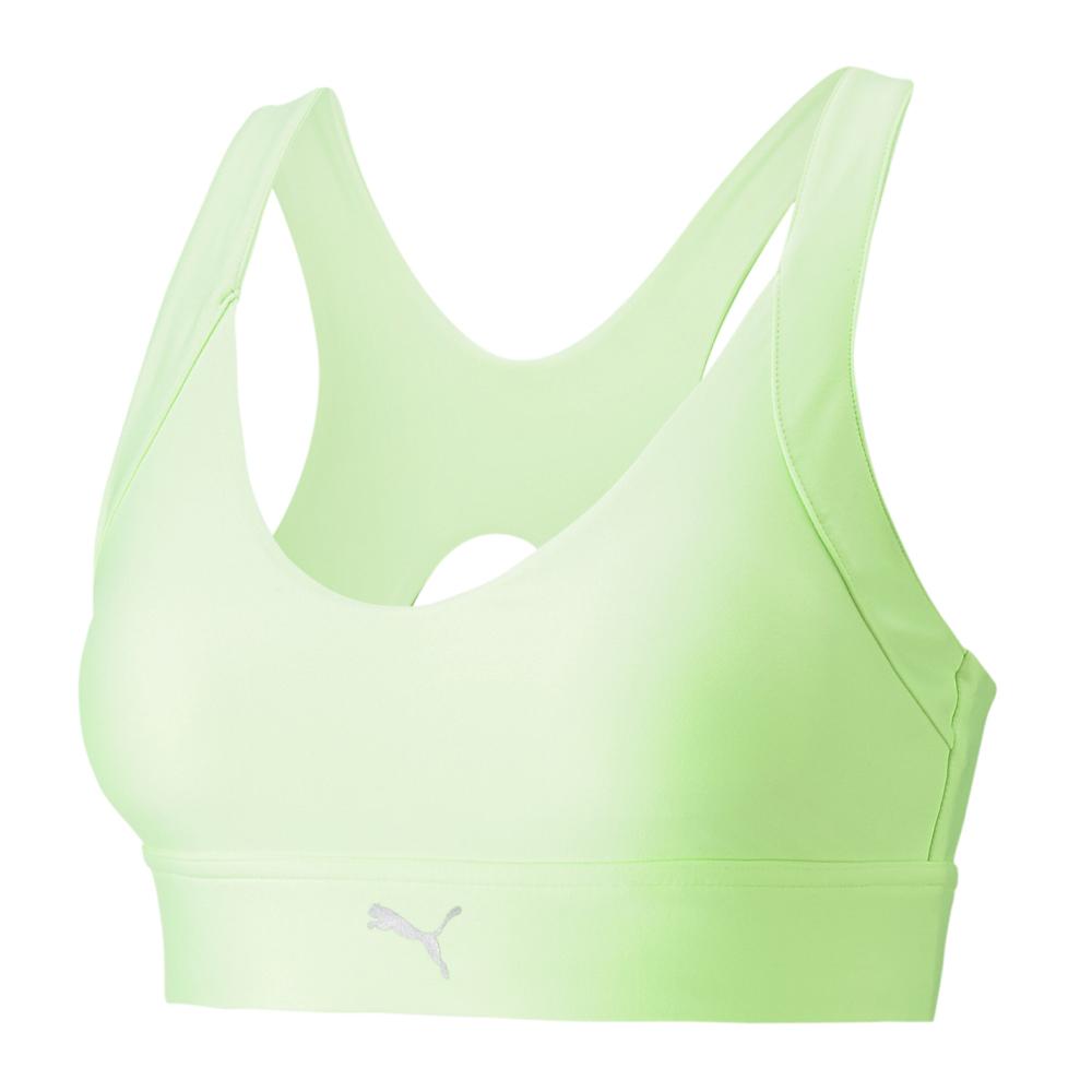 Brassière Vert Fluo Femme Puma High Impact Ultraform pas cher