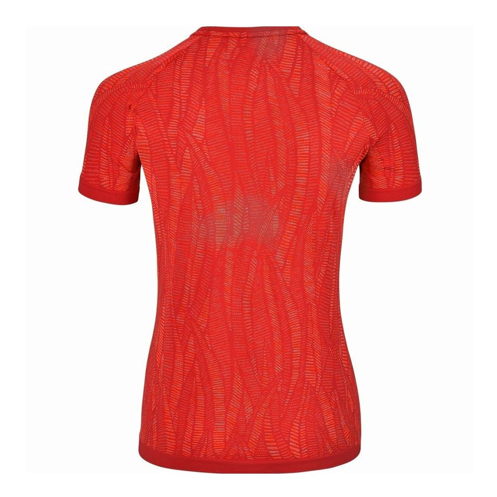 T-shirt Technique Rouge Femme Odlo Zeroweight vue 2