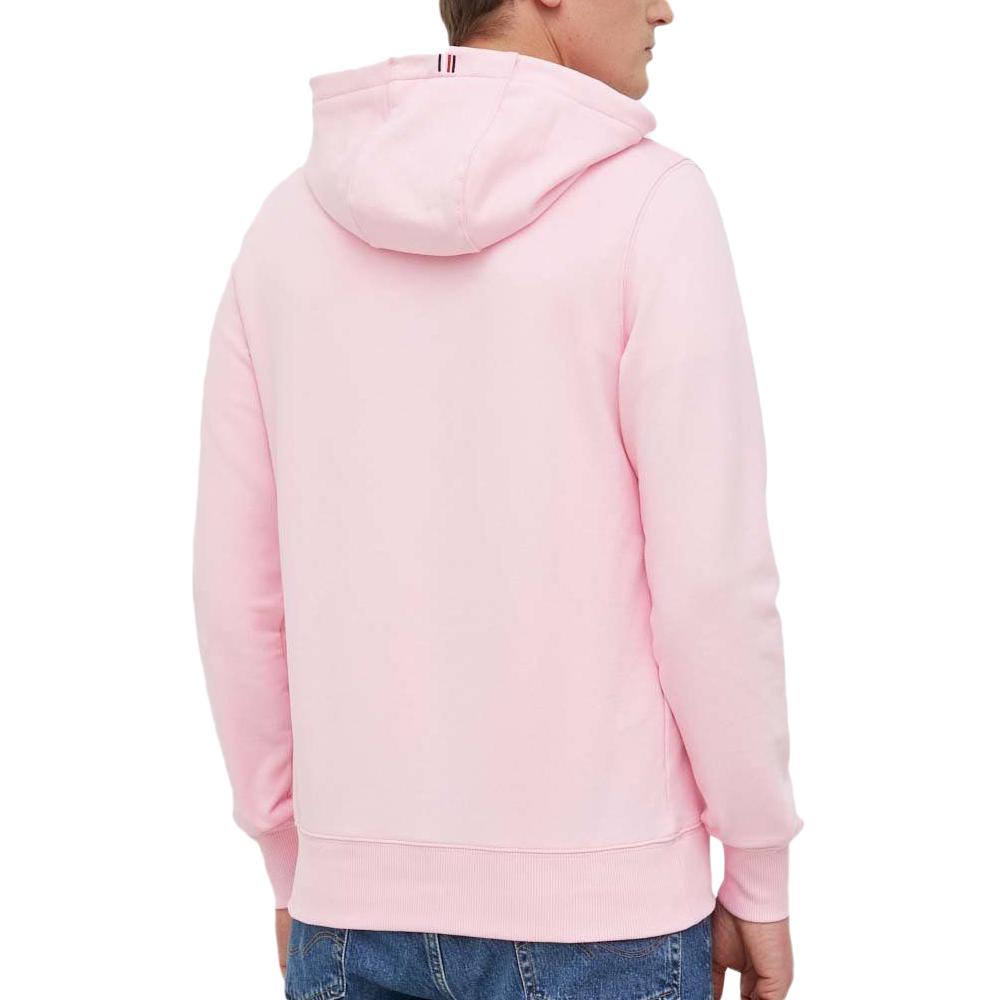 Sweat à capuche Rose Homme Tommy Hilfiger Flag Logo vue 2