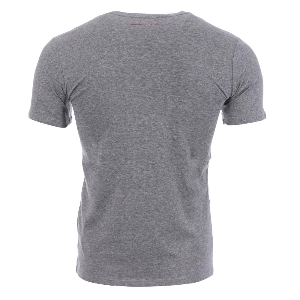 T Shirt Gris Homme Teddy Smith T-Clap vue 2