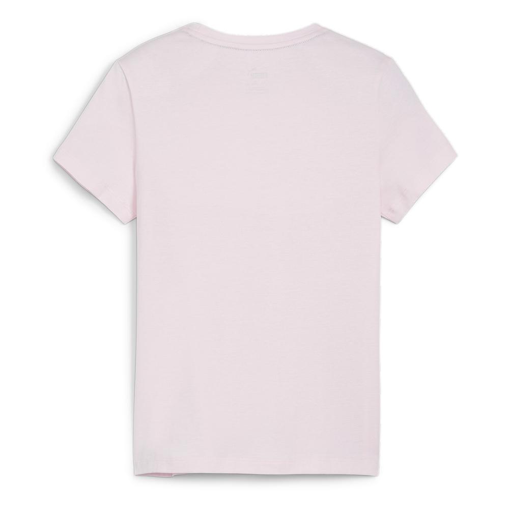 T-shirt Rose Fille Puma Tee vue 2