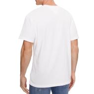 T-shirt Blanc Homme Tommy Hilfiger Spray Flag vue 2