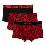 x3 Boxers Noir/Rouge Homme Diesel Timers pas cher