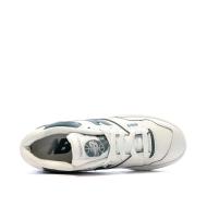 Baskets Blanches/Vert Femme New Balance 550 vue 4