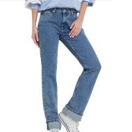 Jean Bootcut Bleu Foncé Femme Tommy Hilfiger Maddie pas cher