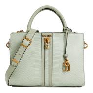 Sac à Bandoulière Vert d'Eau Femme Guess Ginevra Elite pas cher