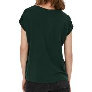 T-shirt Vert Foncé Femme Aware Vero Moda Ava vue 2