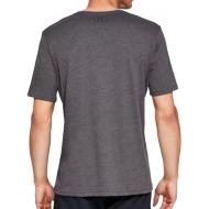 T-shirt Gris Homme Under Armour Left Chest vue 2