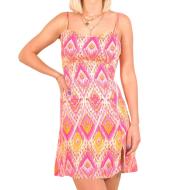 Robe Rose/Orange Femme Only Alma Life pas cher