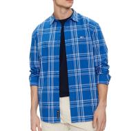 Chemise Bleu Homme Tommy Hilfiger Poplin pas cher