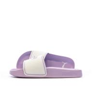 Claquettes Violettes/Blanches Femme Puma Leadcat 2.0 Elevate pas cher