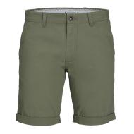 Short Chino Kaki Garçon JACK & JONES 1225611 pas cher