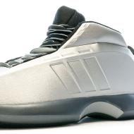 Baskets Gris de Basketball Homme Adidas Crazy 1 vue 7