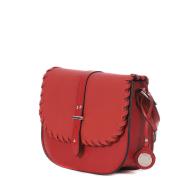 Sac bandoulière Rouge Femme Manoukian Flo vue 3