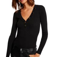 Pull Noir Femme Morgan BANBI