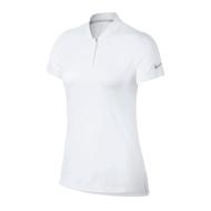 Polo de sport Blanc Femme Nike Dry SS Bld