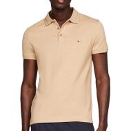 Polo Beige Homme Tommy Hilfiger Pretwist Mouline pas cher