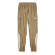 Manchester Pantalon de survêtement Prématch Marron Homme Puma 23/24 pas cher